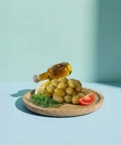 Krossade Gröna Oliver (1 KG)