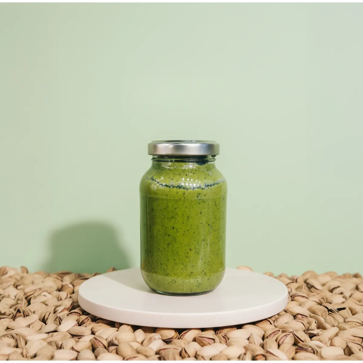 Pistagesmör ~ Ezmeya Fistiqê Antepê