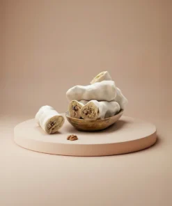 Skumdragerad valnötsrulle ~ Sucûka Kefê