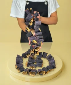 Torkad aubergine (1 rad – 50 st) ~ Balican a Hîşk (1 Rîz – 50 Hevî)